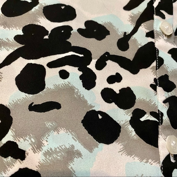 Christian Siriano 💖 Lane Bryant Animal Print Top - Picture 5 of 5